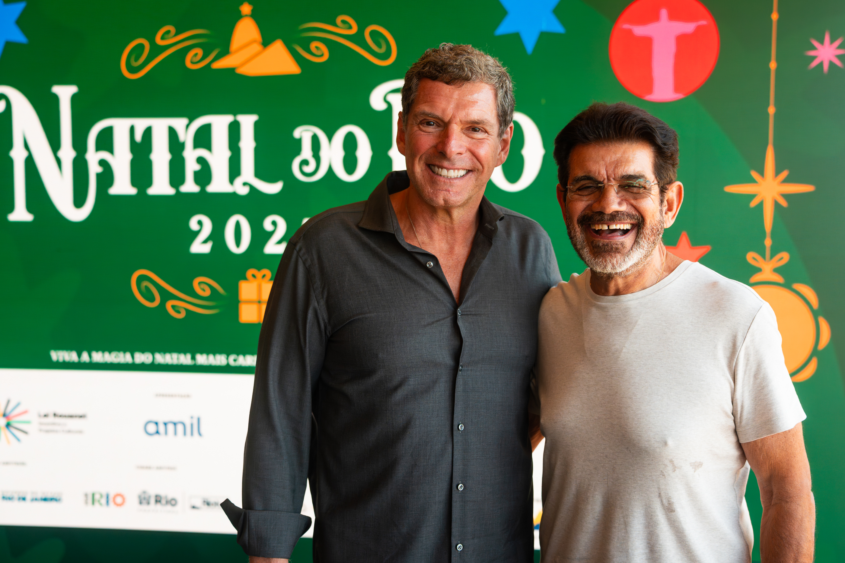 Alexandre Accioly e Abel Gomes, da SRCOM, responsáveis pelo projeto Natal do Rio