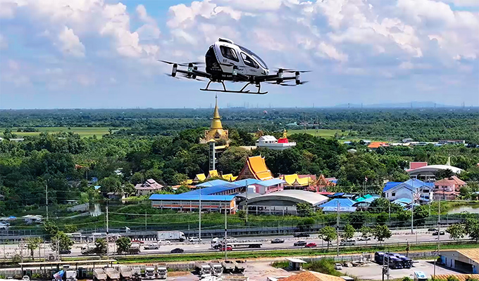 China acelera a revolução aérea com táxis voadores