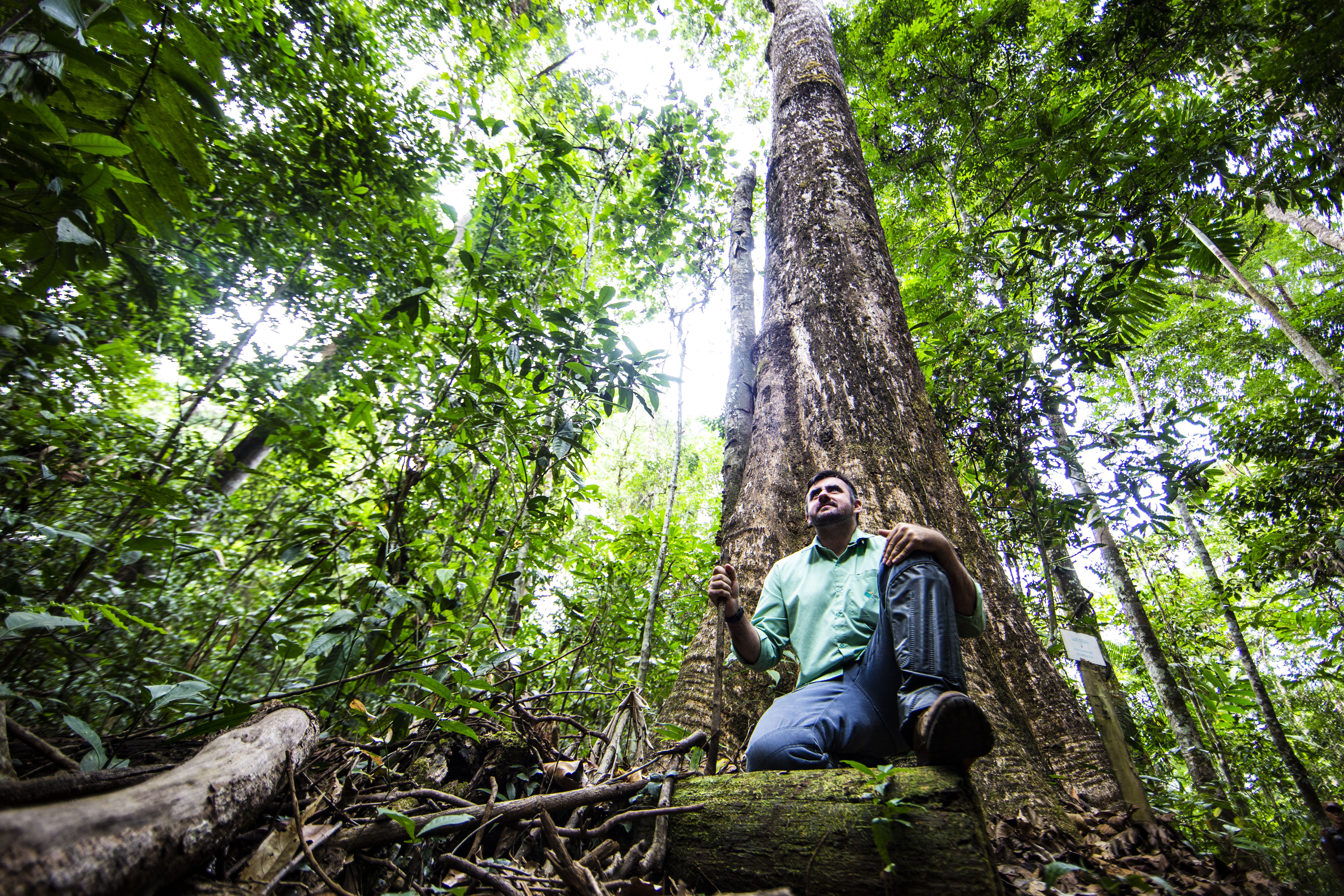 Lourival Tyski, analista de meio ambiente da Vale: ele trocou o Paran&aacute; pela biodiversidade da Amaz&ocirc;nia