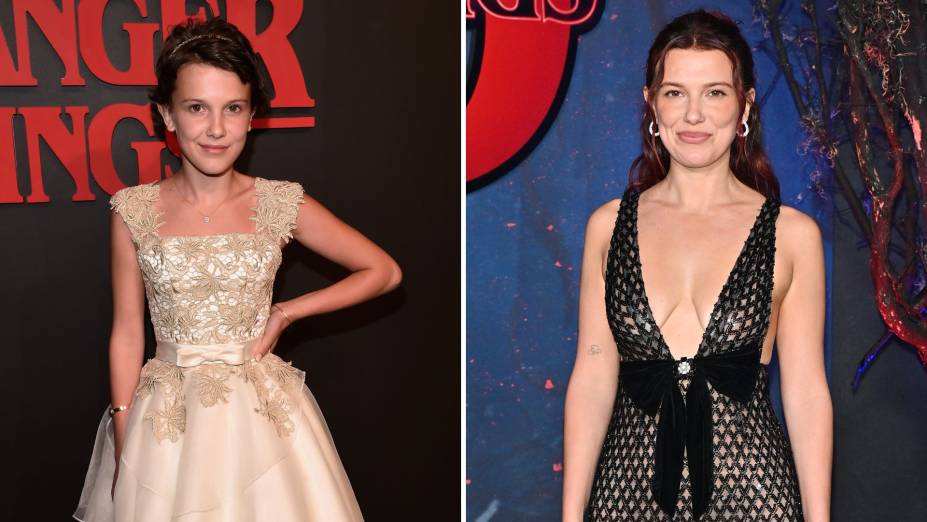 Millie Bobby Brown aos 12 e aos 21 anos — atriz já é casada e mãe Millie Bobby Brown aos 12 e aos 21 anos — atriz já é casada e mãe