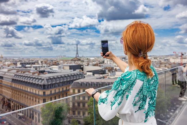 Vista privilegiada: no rooftop da loja de departamentos funcionará uma pista de patinação no gelo no fim do ano