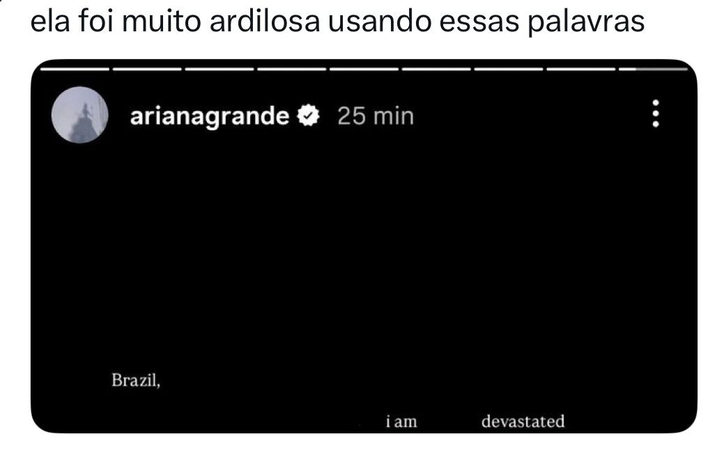 Meme fazendo relação com cancelamento de Lady Gaga em 2017