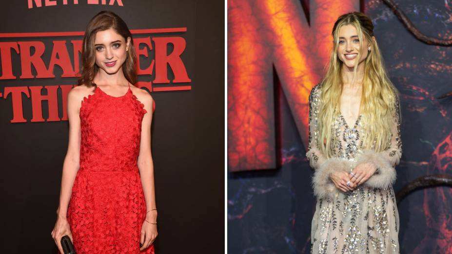 Natalia Dyer, atriz que vive a obstinada Nancy Wheeler, foi dos 21 aos 30 anos Natalia Dyer, atriz que vive a obstinada Nancy Wheeler, foi dos 21 aos 30 anos