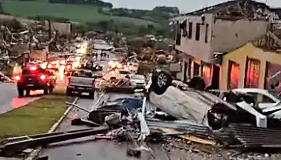 “O pior já passou, mas os extremos estão cada vez mais intensos”, diz meteorologista sobre tornado no Paraná