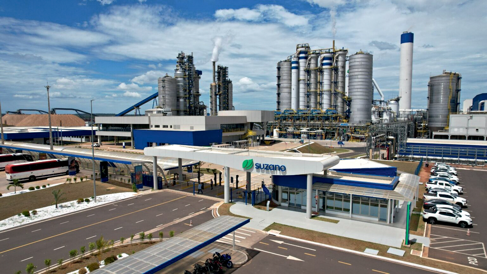 EFICIÊNCIA - Unidade da Suzano na cidade de Ribas do Rio Pardo (MS): redução de cerca de 80% nos custos com energia