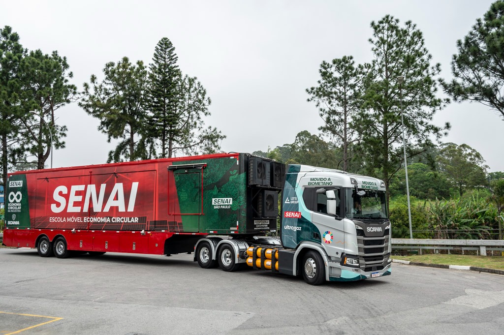 O projeto movido a biometano que já percorreu 3 mil quilômetros no país