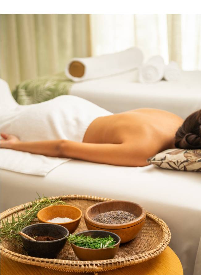 Massagem Santa Teresa, no spa do hotel-boutique MGallery: o ritual é oferecido na versão de 80 ou de 110 minutos