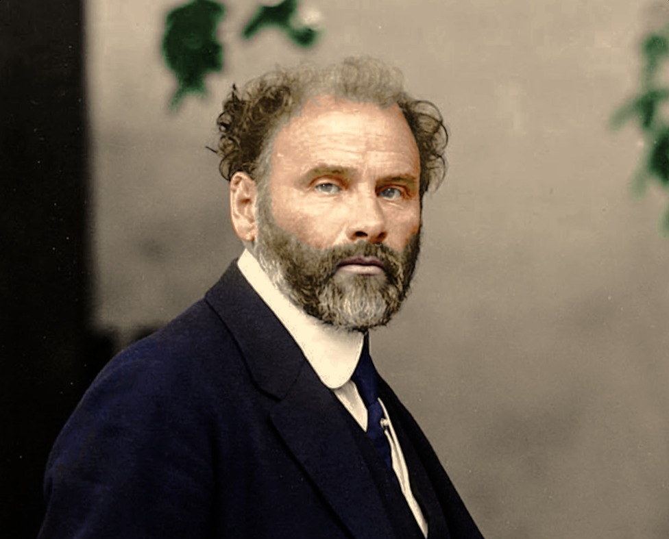O pintor austríaco Gustav Klimt