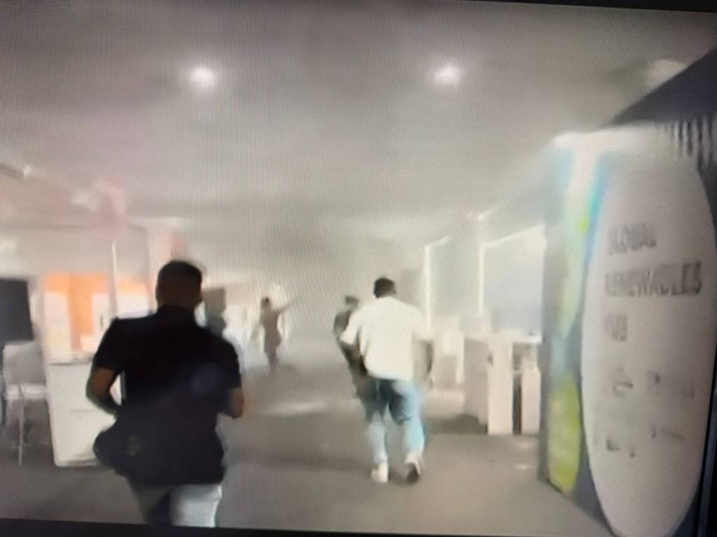 Área de negociadores da COP30 em Belém tem incêndio e correria na capital do Pará