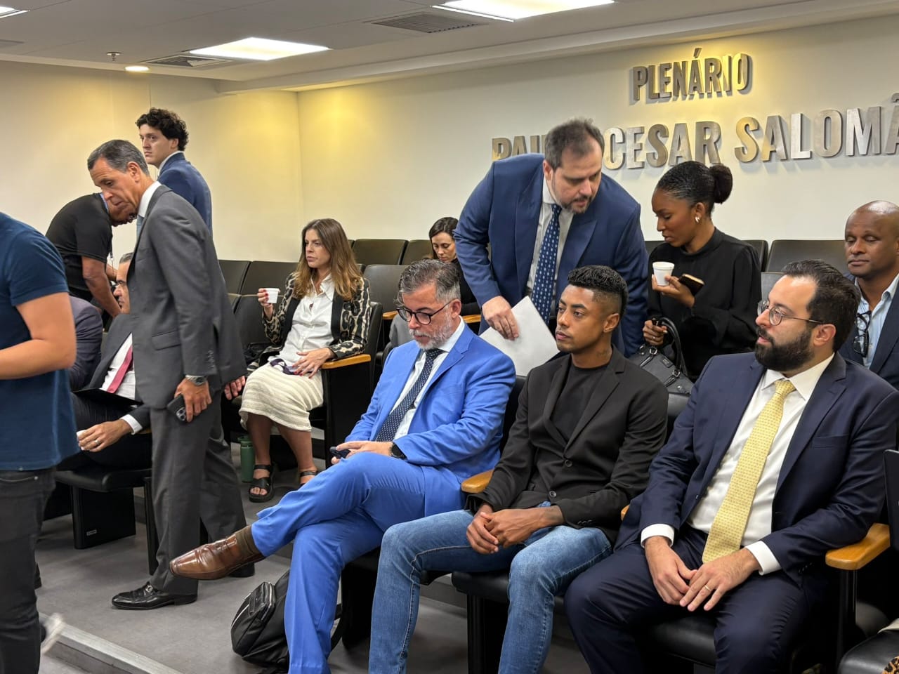 Bruno Henrique no pleno do STJD