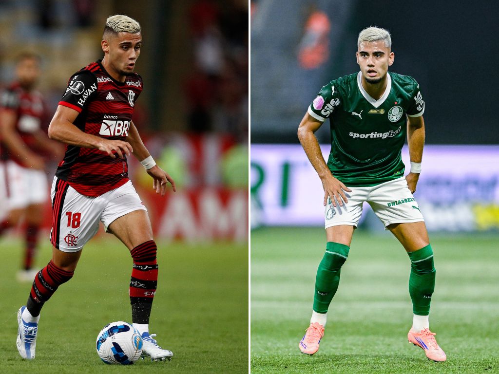 Andreas Pereira foi melhor no Flamengo ou no Palmeiras?