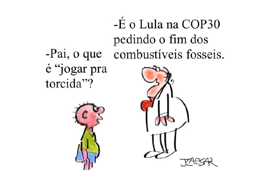 Charge do JCaesar: 7 de novembro