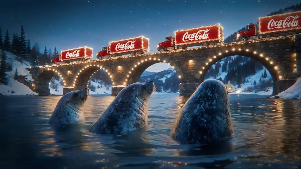 Vídeo de IA da Coca-Cola vira polêmica
