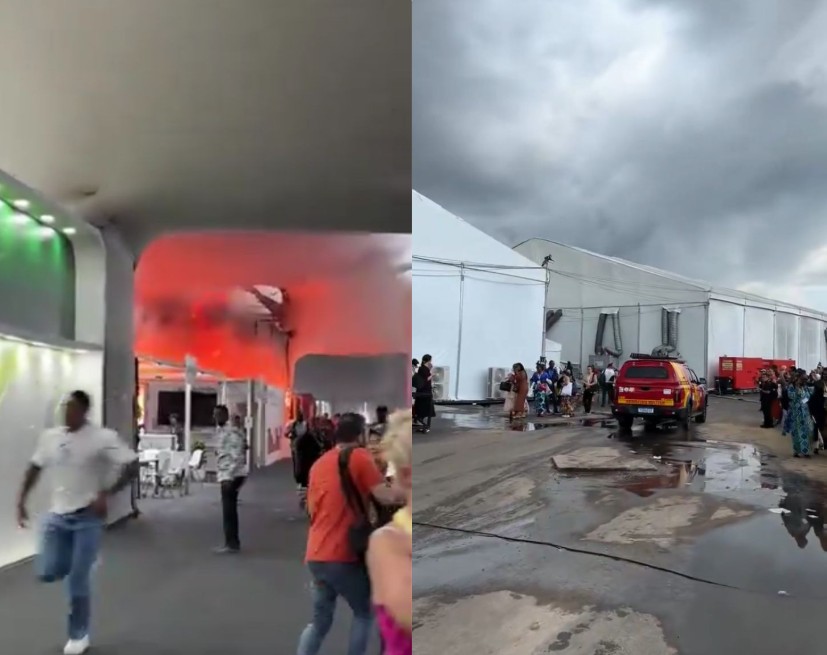 VÍDEO: Incêndio na COP30 causa pânico e Zona Azul é evacuada: ‘Os fios entraram em curto’