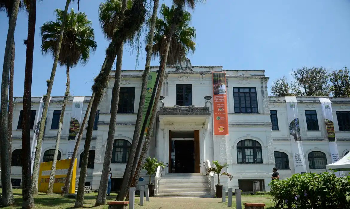 Fachada do museu do Jardim Botânico do Rio, sede do Orange Dialogues