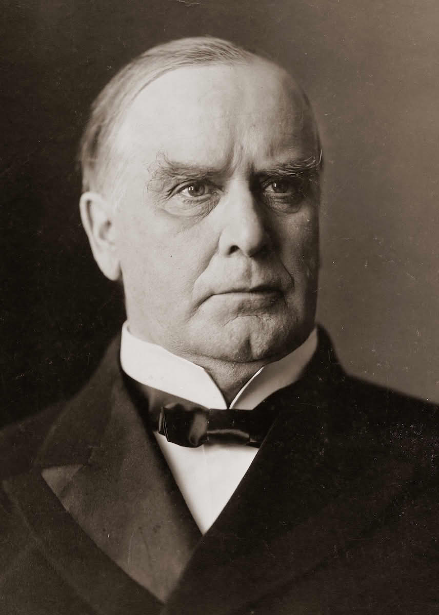 William McKinley, 15º presidente dos Estados Unidos