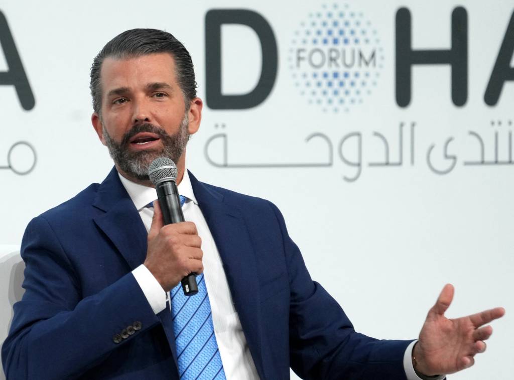 A ameaça do filho de Trump contra a Ucrânia