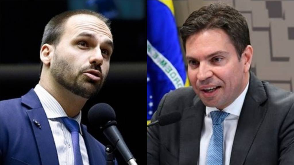 Dino bloqueia execução de emendas de Eduardo Bolsonaro e Ramagem