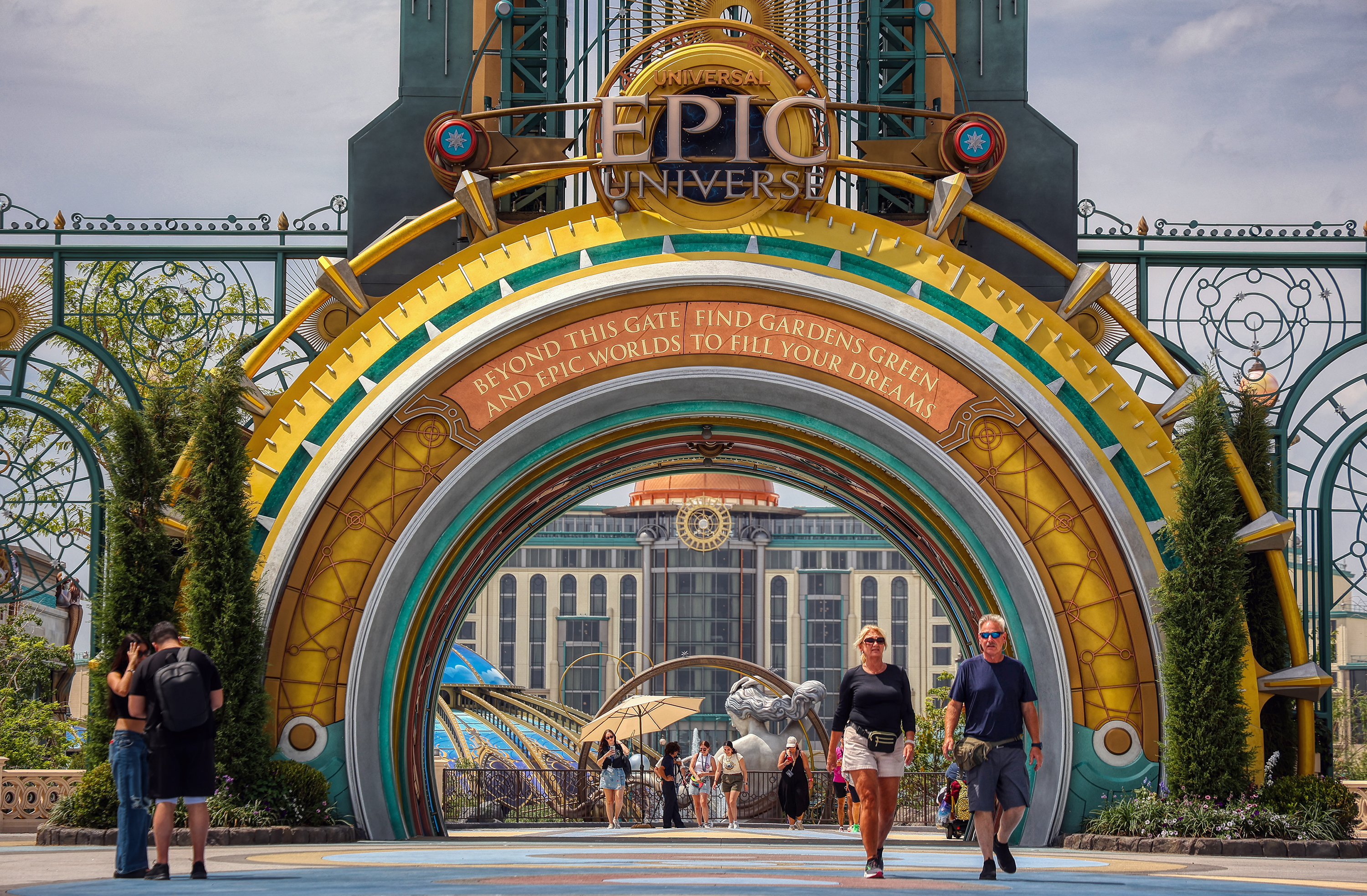 Universal Epic Universe: dividido em cinco mundos, parque foi aberto em maio passado e é o primeiro grande novo complexo da cidade em 25 anos