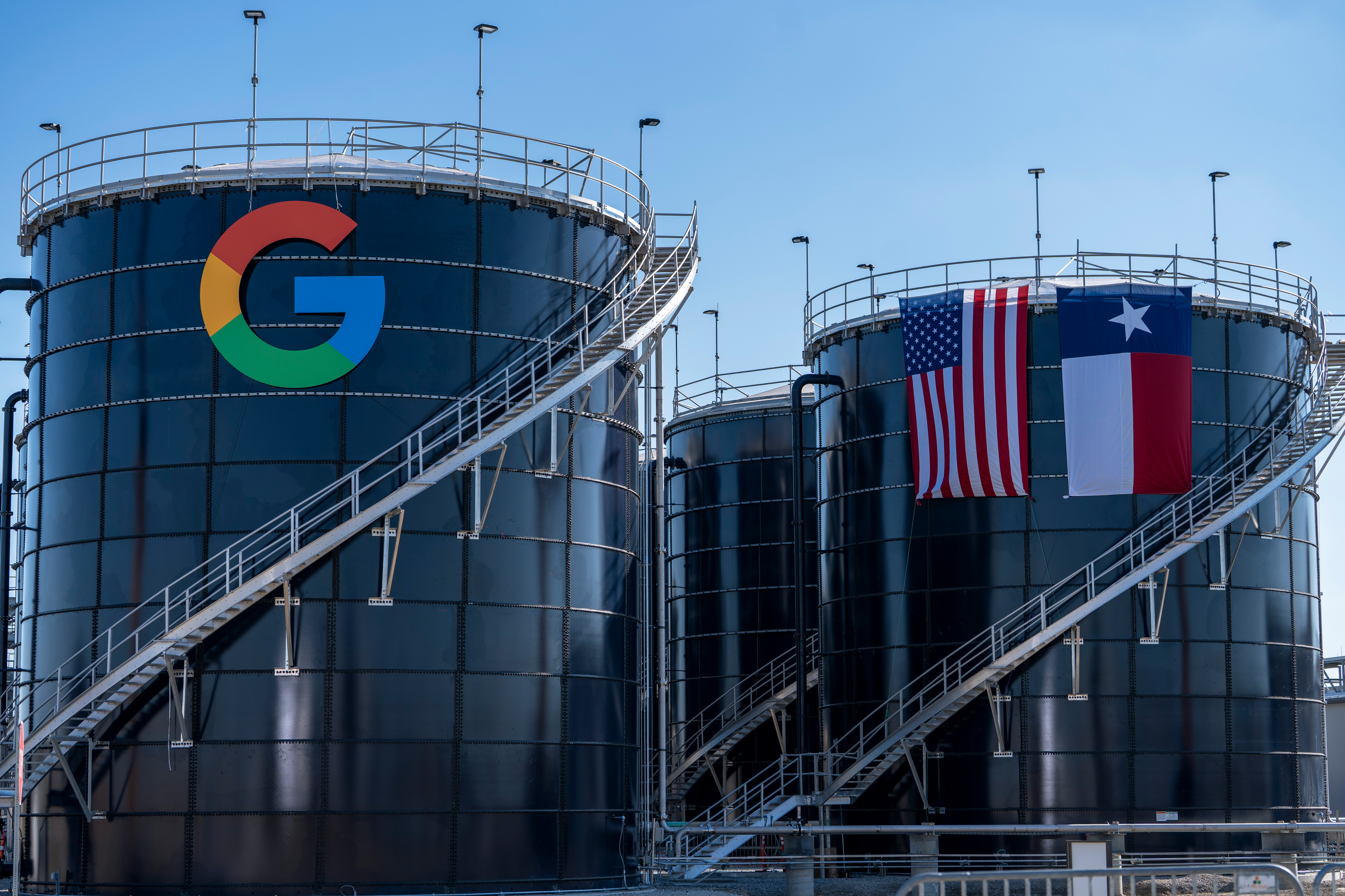 Inauguração de um data center do Google no Texas, Estados Unidos, em 14 de novembro de 2025