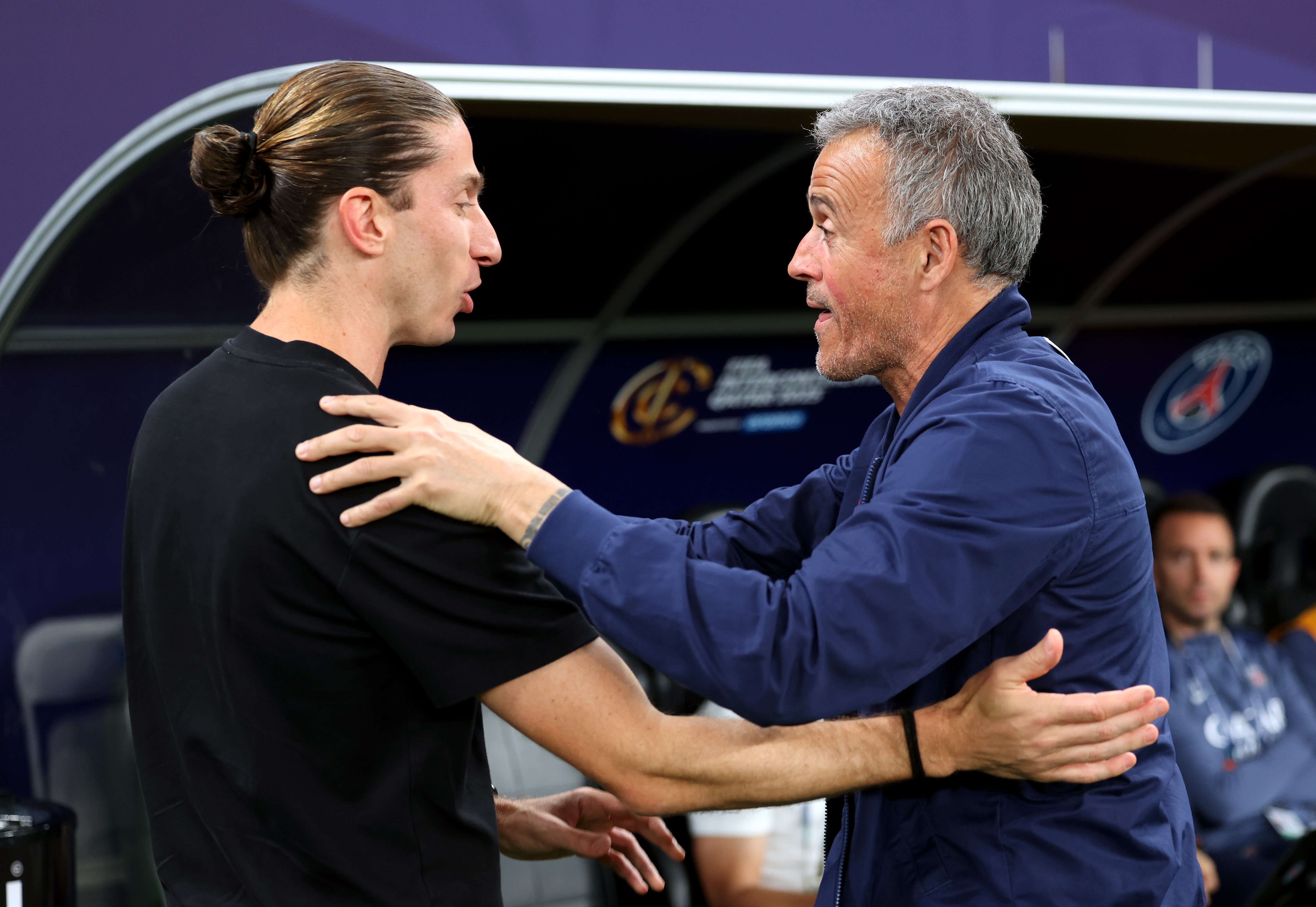 Luis Enrique x Filipe Luís: o que disseram os técnicos sobre primeiro reencontro pós- Mundial