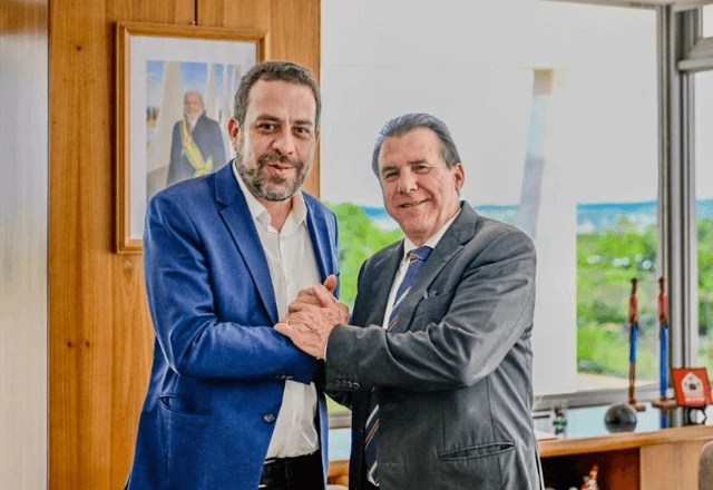 Guilherme Boulos e Luiz Marinho