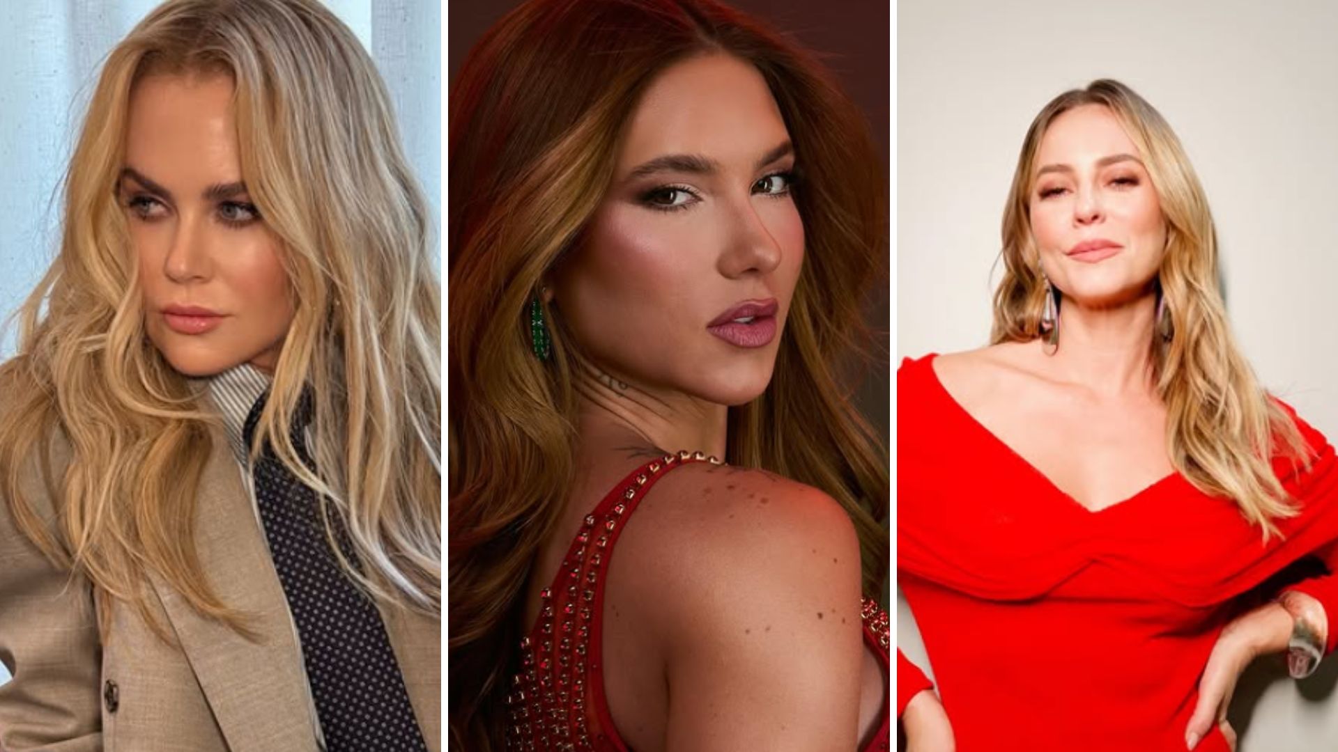 Nikole Kidman, Virginia e Paolla Oliveira