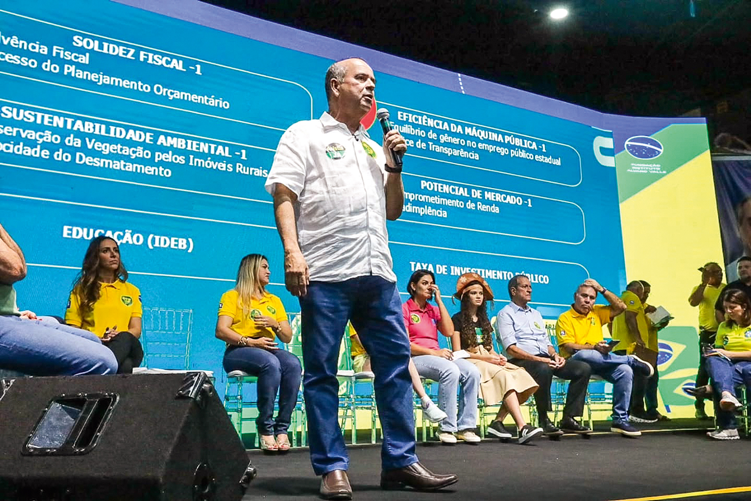 PENTE-FINO&ensp;- O senador Rog&eacute;rio Marinho, em evento do PL: secret&aacute;rio-geral vai mapear alian&ccedil;as nos estados