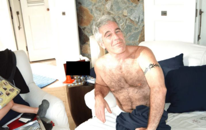 Teria Jeffrey Epstein deixado registrado em foto o abuso de uma criança?