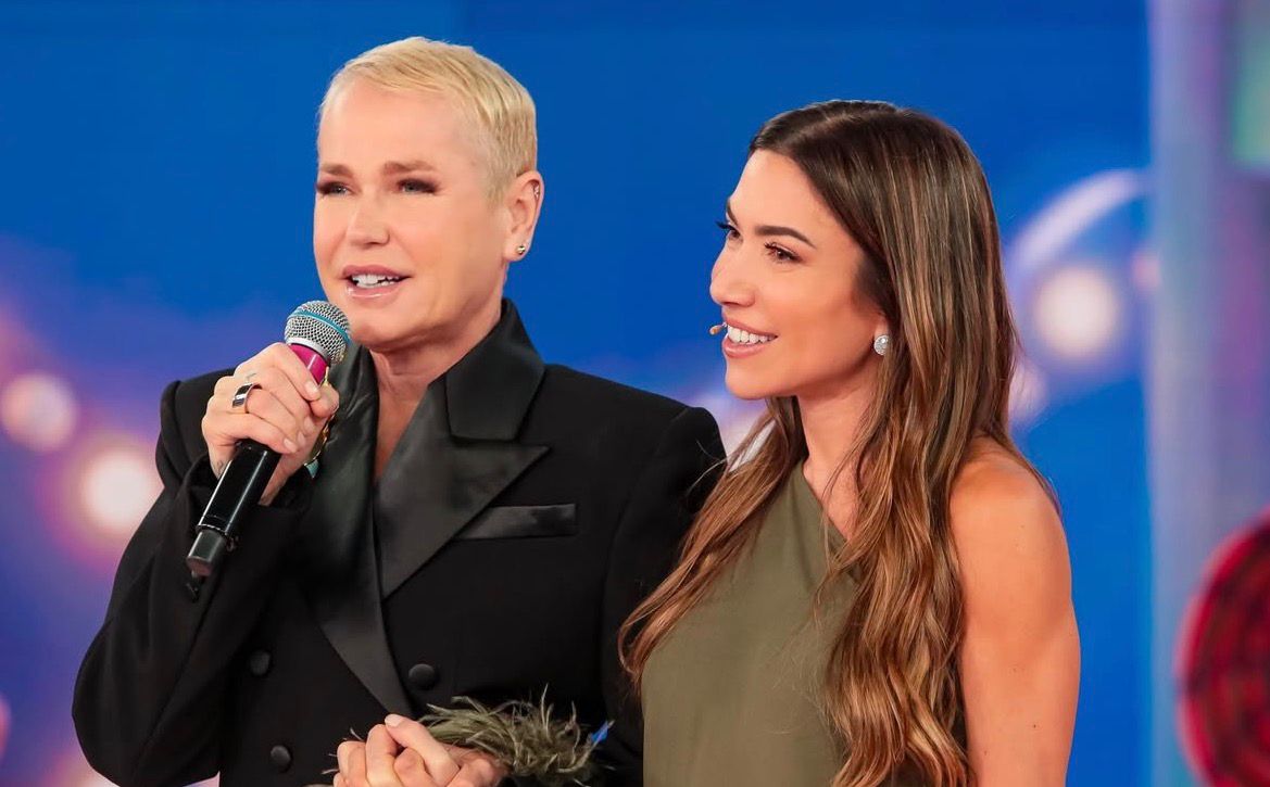 Xuxa e Patrícia Abravanel no Programa do Silvio Santos