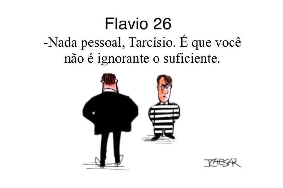 Charge do JCaesar: 8 de dezembro