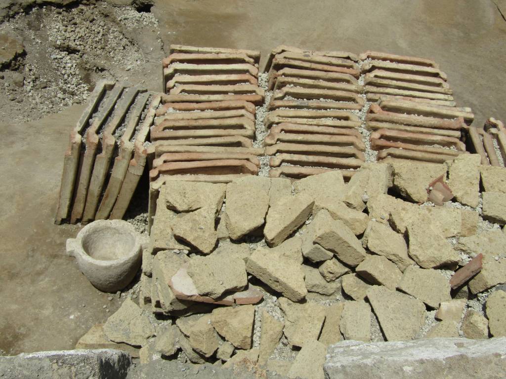Escavação em Pompeia esclarece técnicas de construção romanas