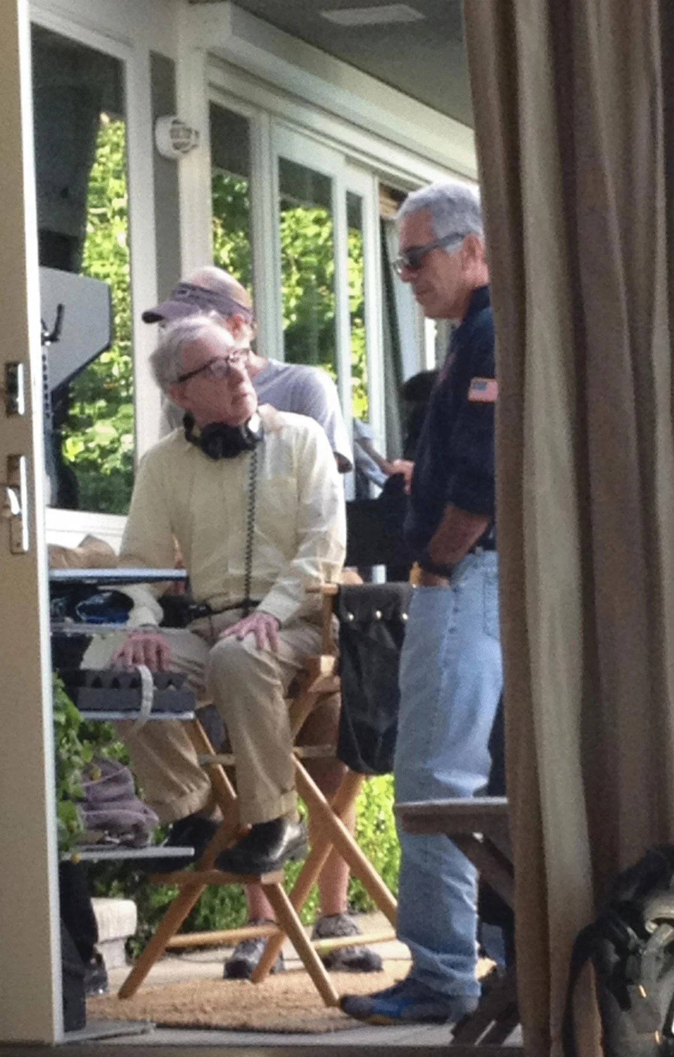 Woody Allen e Jeffrey Epstein.