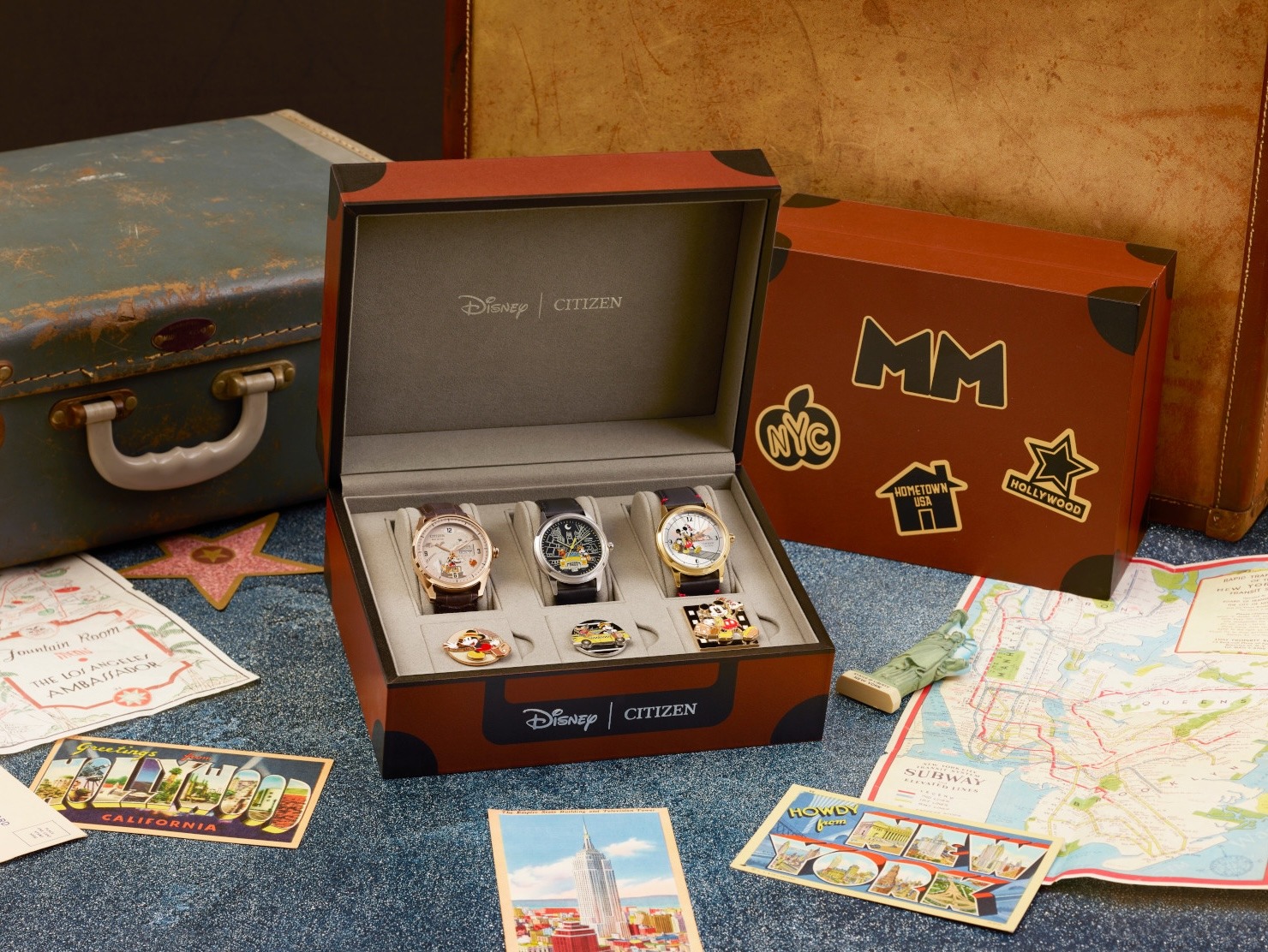 Coleção da japonesa Citizen faz referência a personagens clássicos da Disney