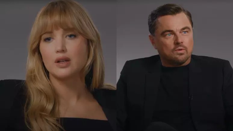A alfinetada de Jennifer Lawrence nos relacionamentos de Leonardo DiCaprio