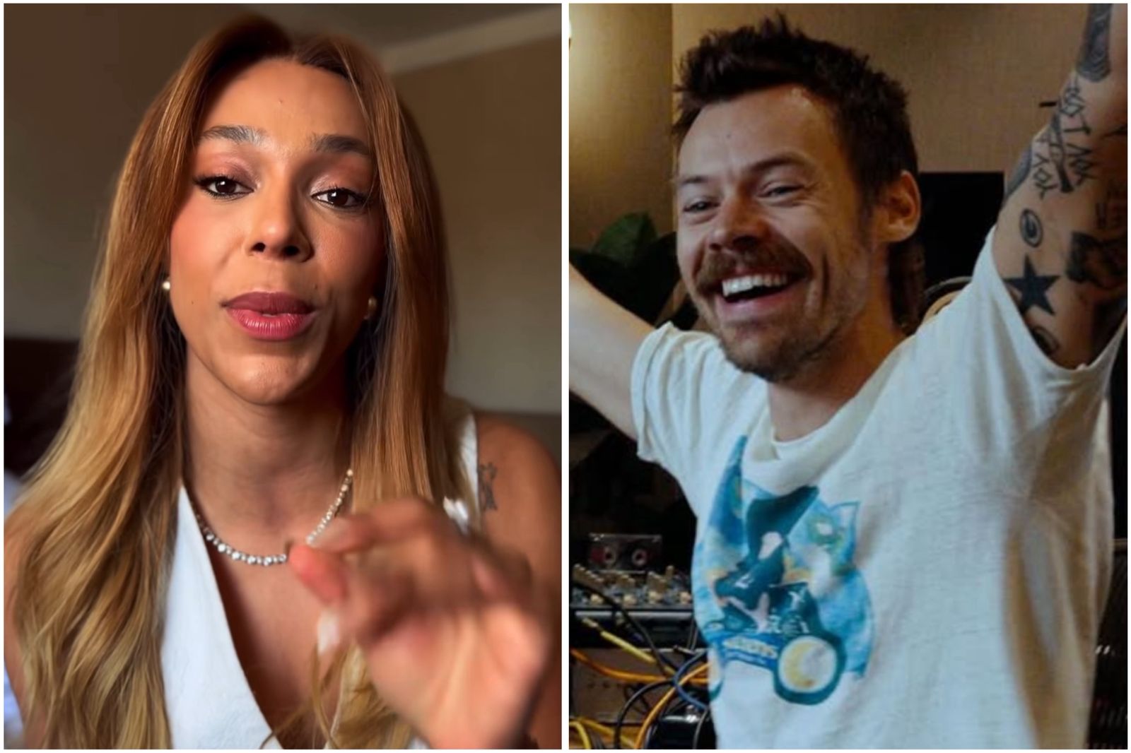 Erika Hilton e Harry Styles