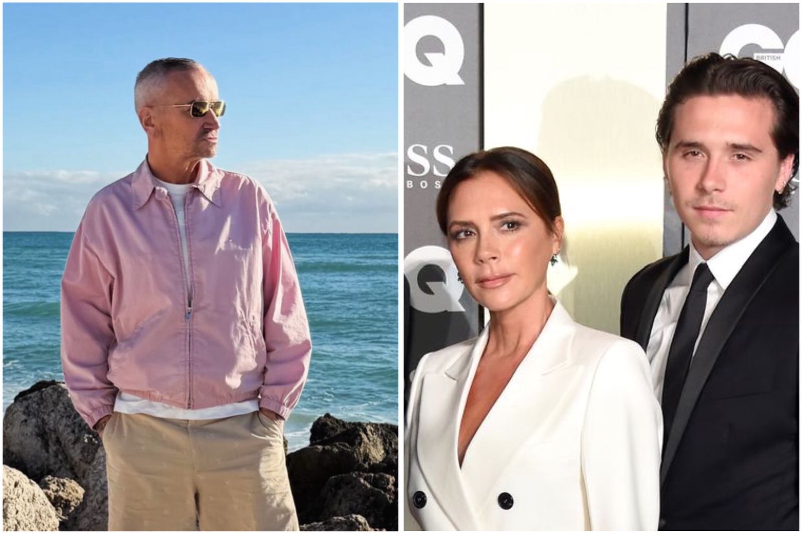 Fat Tony, Victoria e Brooklyn Beckham