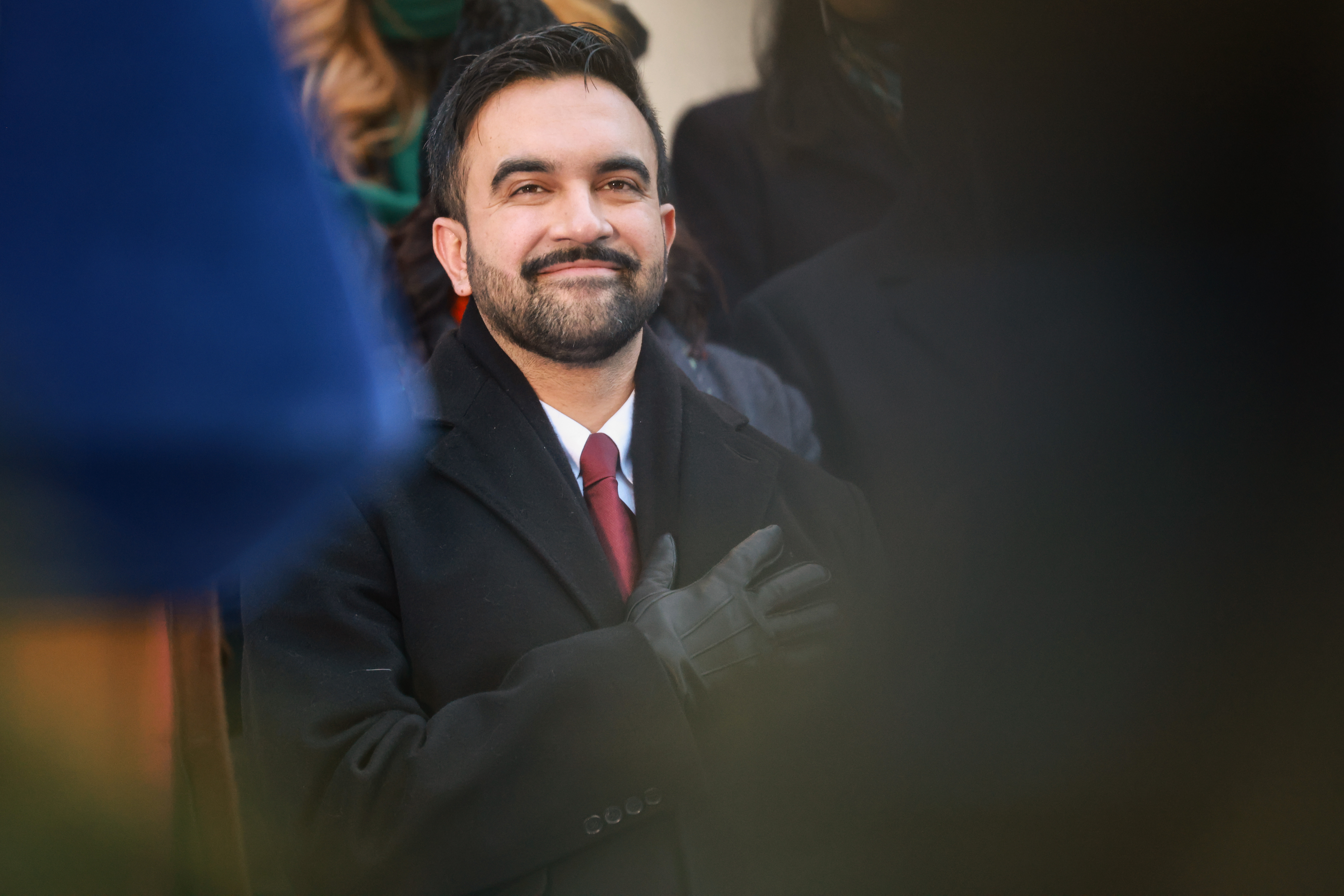 Zohran Mamdani toma posse como prefeito de Nova York, nos Estados Unidos. 01/01/2026