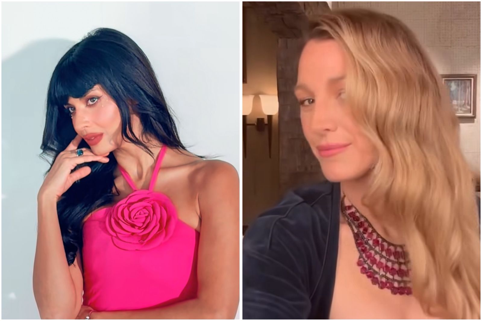 Jameela Jamil e Blake Lively