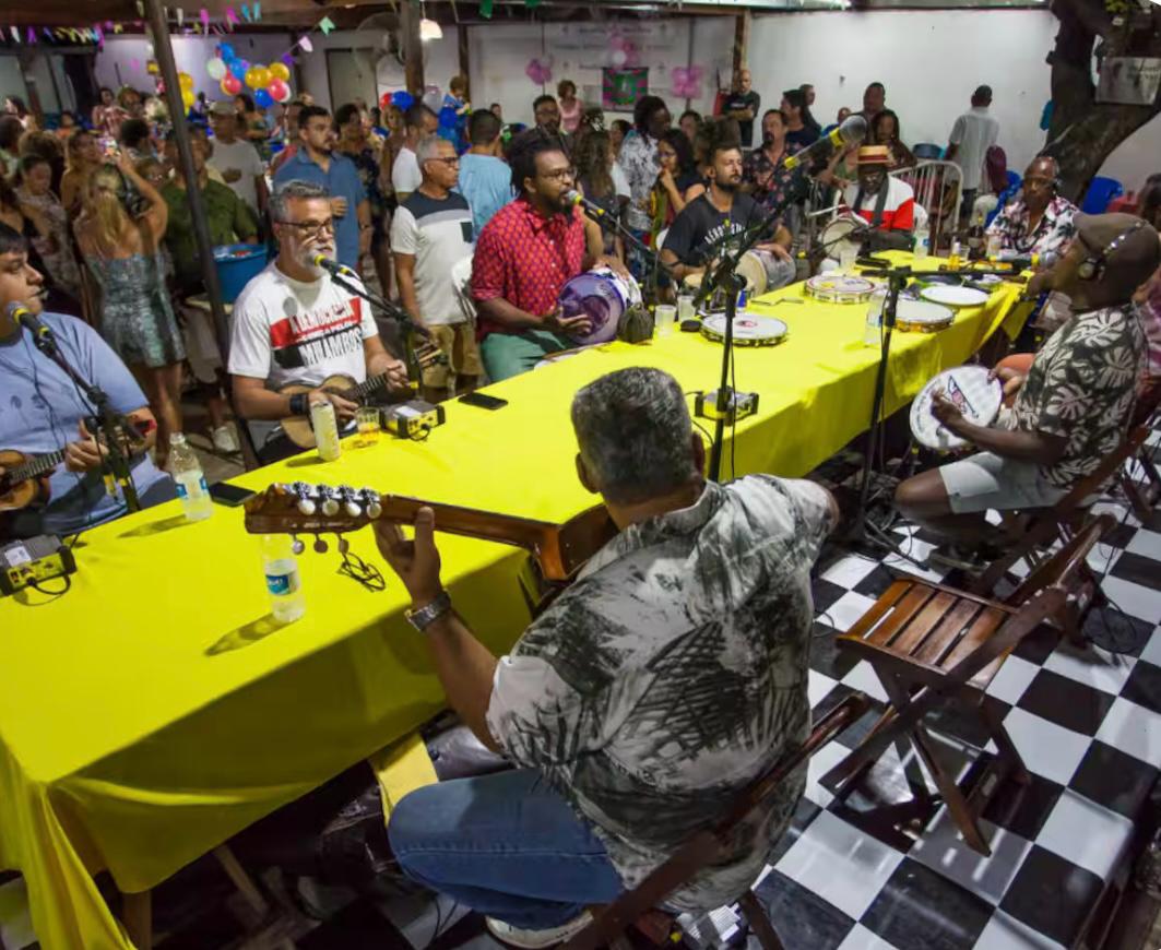 Samba Tour Rio: o programa, com três horas de duração, percorre rodas de samba tradicionais da cidade