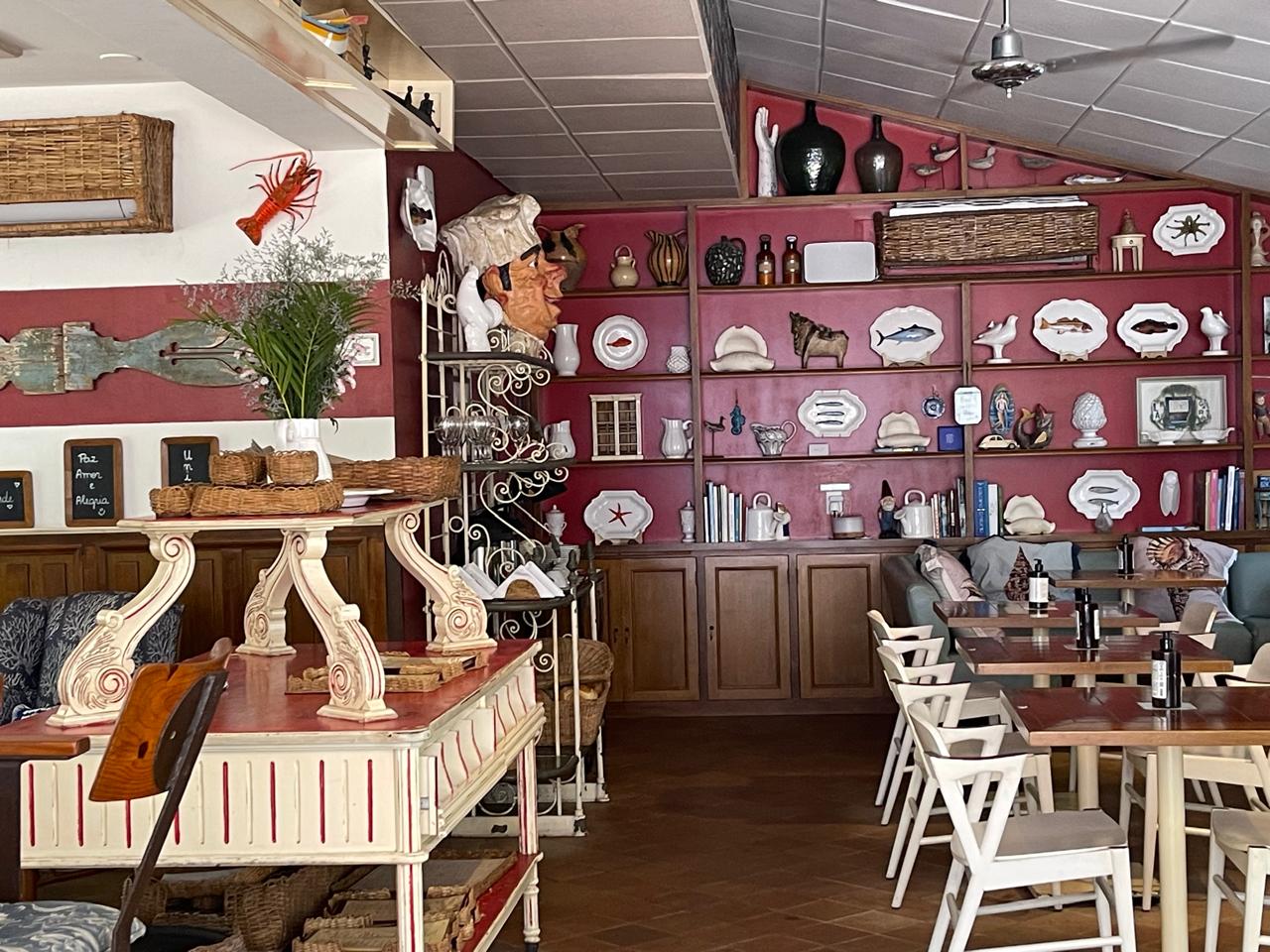 O restaurante do hotel, o La Gare: destaque também no Tripadvisor