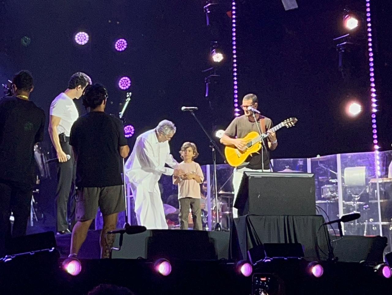 Caetano Veloso e família