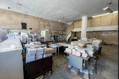 Acervo do antigo IML, na Lapa, no Rio de Janeiro