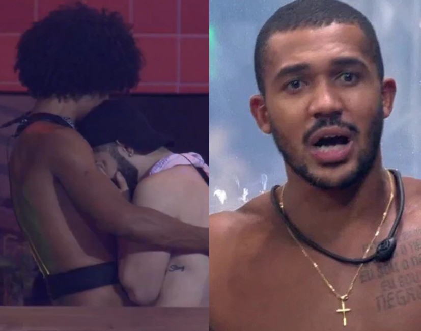 Marcelo emocionado após desabafar sobre atitude homofóbica de Matheus no BBB