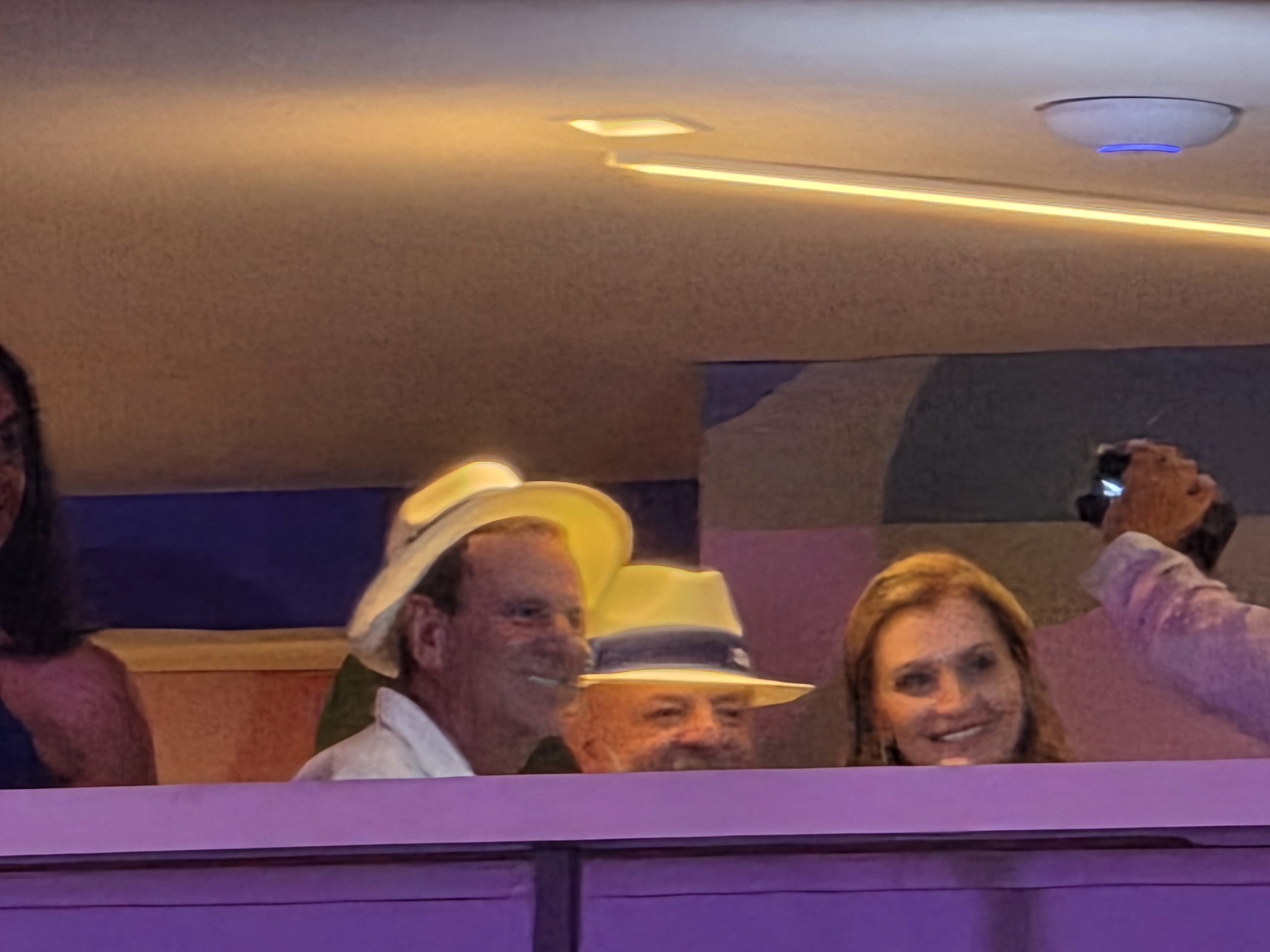 Lula em Camarote com Eduardo Paes