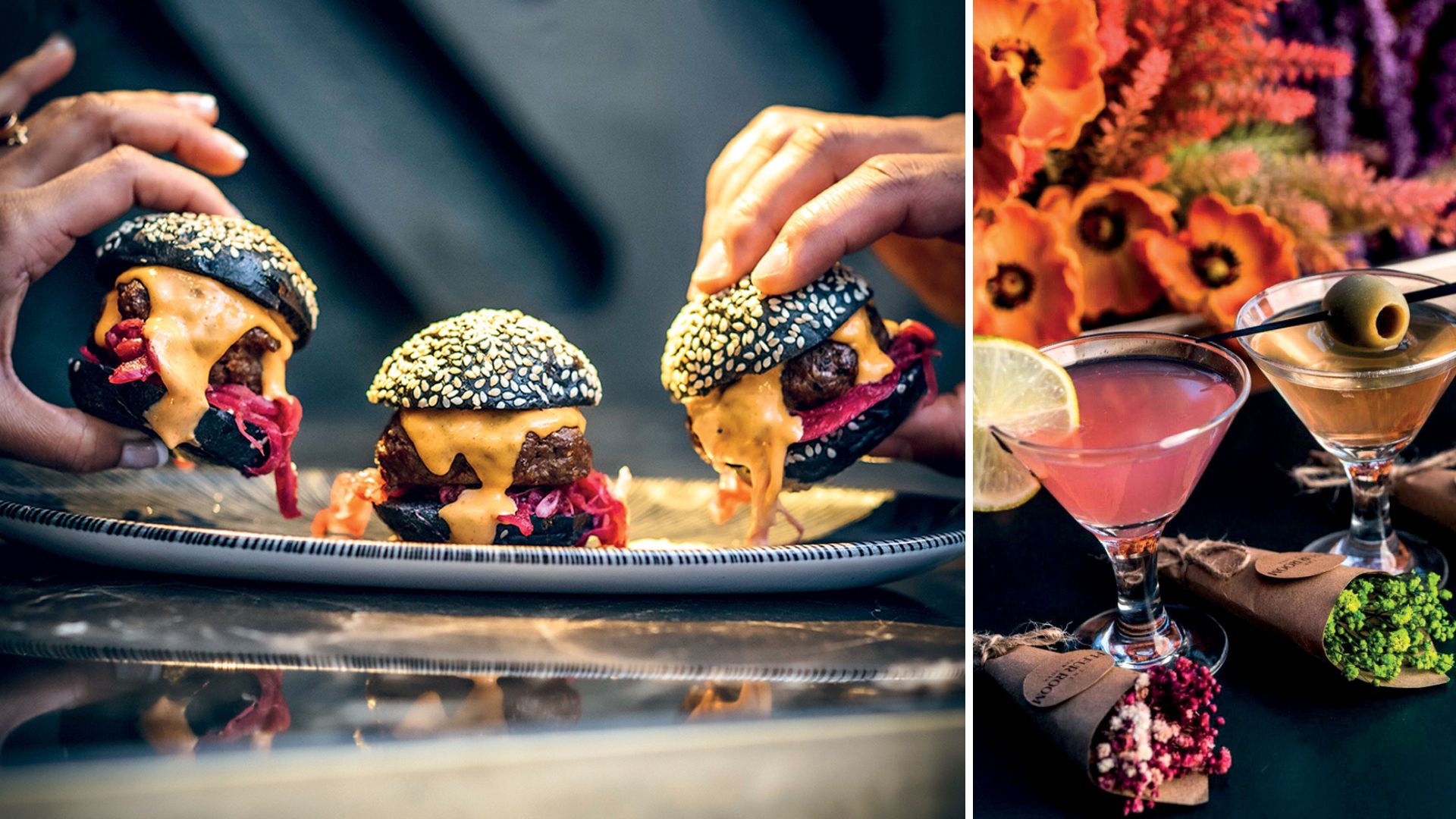 VERSÃO MÍNI - Hambúrgueres e drinques que cabem no estômago: adaptação que não compromete a experiência