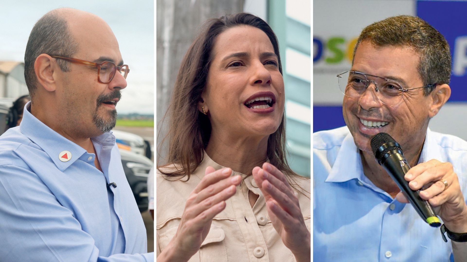 RECUSA -&ensp;Mateus Sim&otilde;es (MG), Raquel Lyra (PE) e F&aacute;bio Mitidieri (SE): nenhum deles vai apoiar presidenci&aacute;vel do cacique