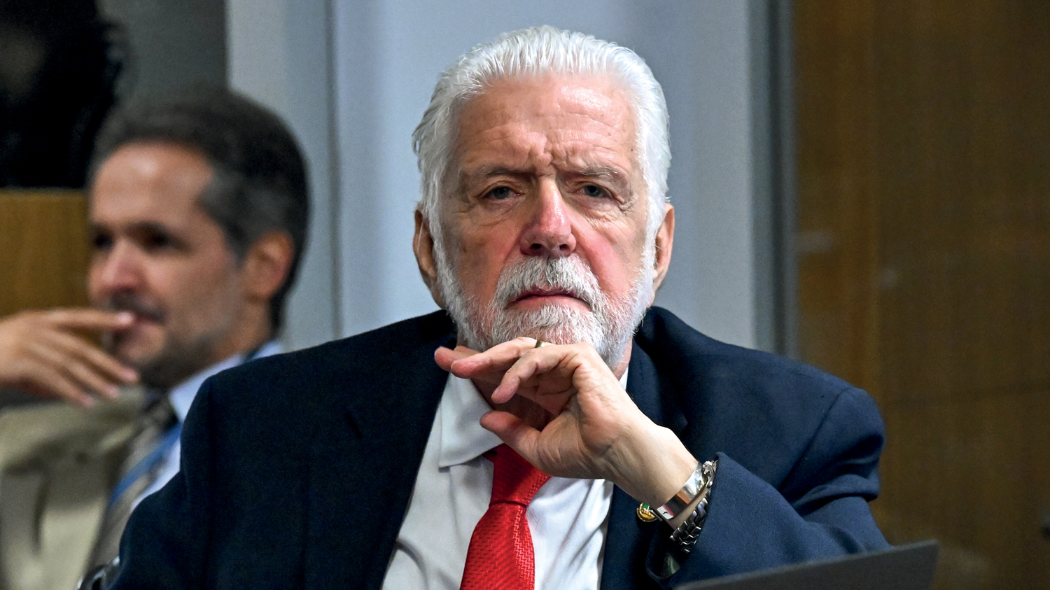 Comissão de Assuntos Econômicos (CAE) promove audiência pública interativa para instruir o PL 1.855, de 2022, que ¿institui a Política Nacional para o Desenvolvimento da Economia da Biodiversidade (PNDEB)¿. Senador Jaques Wagner (PT-BA) à bancada. Foto: Jefferson Rudy/Agência Senado