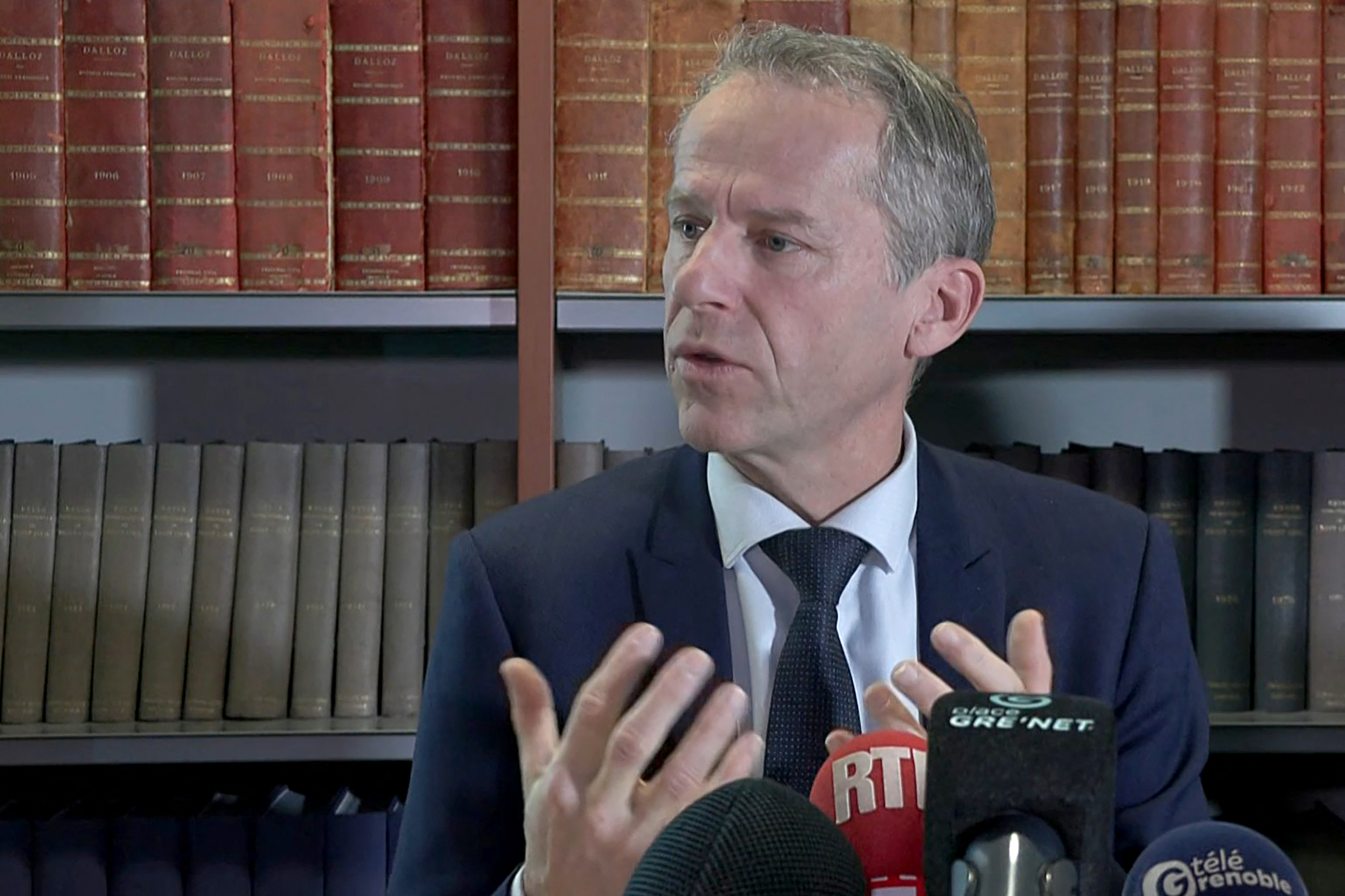 O promotor de Grenoble, Étienne Manteaux. 10/02/2026