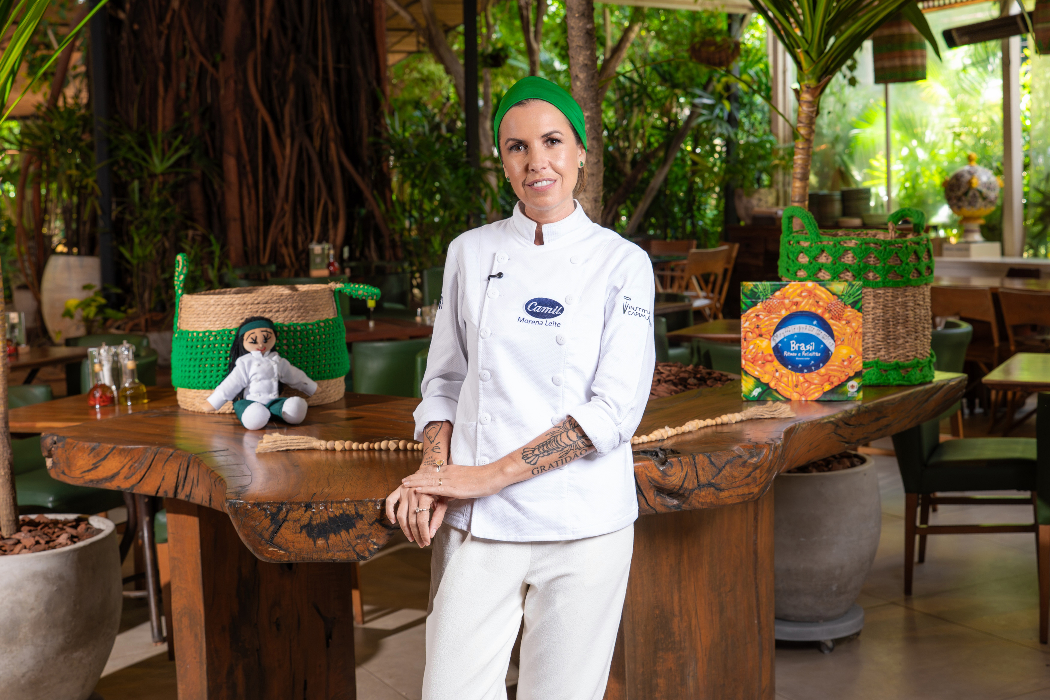 Morena Leite fecha parceria com a Camis e passa a ser embaixadora da Escola Grãod e Base